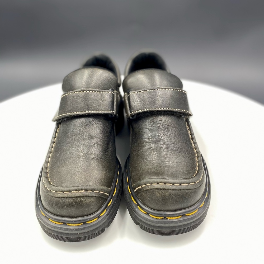 Dr. Martens Women’s US 6 (UK 4) Made In England Black Leather Mary Jane Shoes - Picture 5 of 6